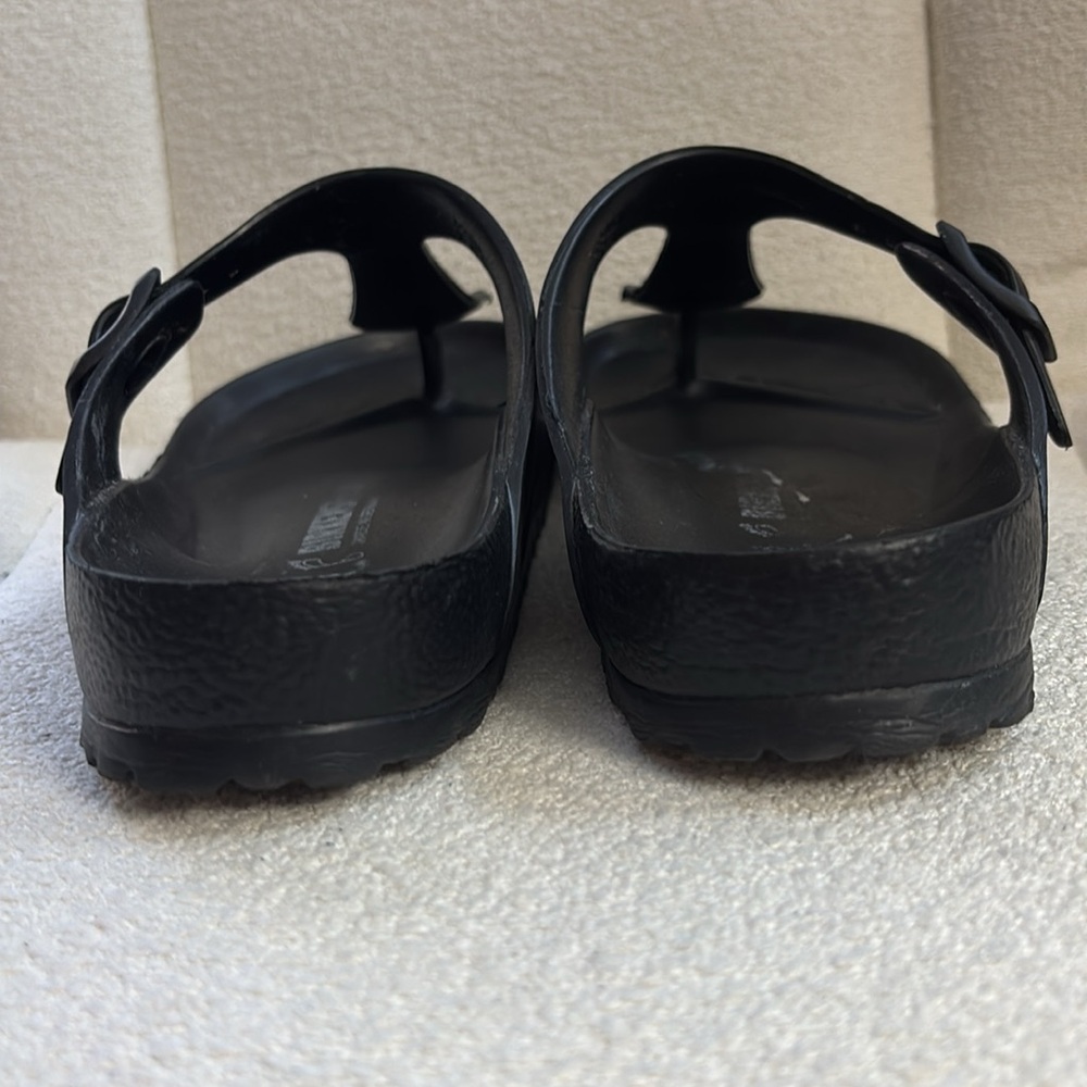 Birkenstock thong flip flops, black, size EU 38 - Picture 8 of 8